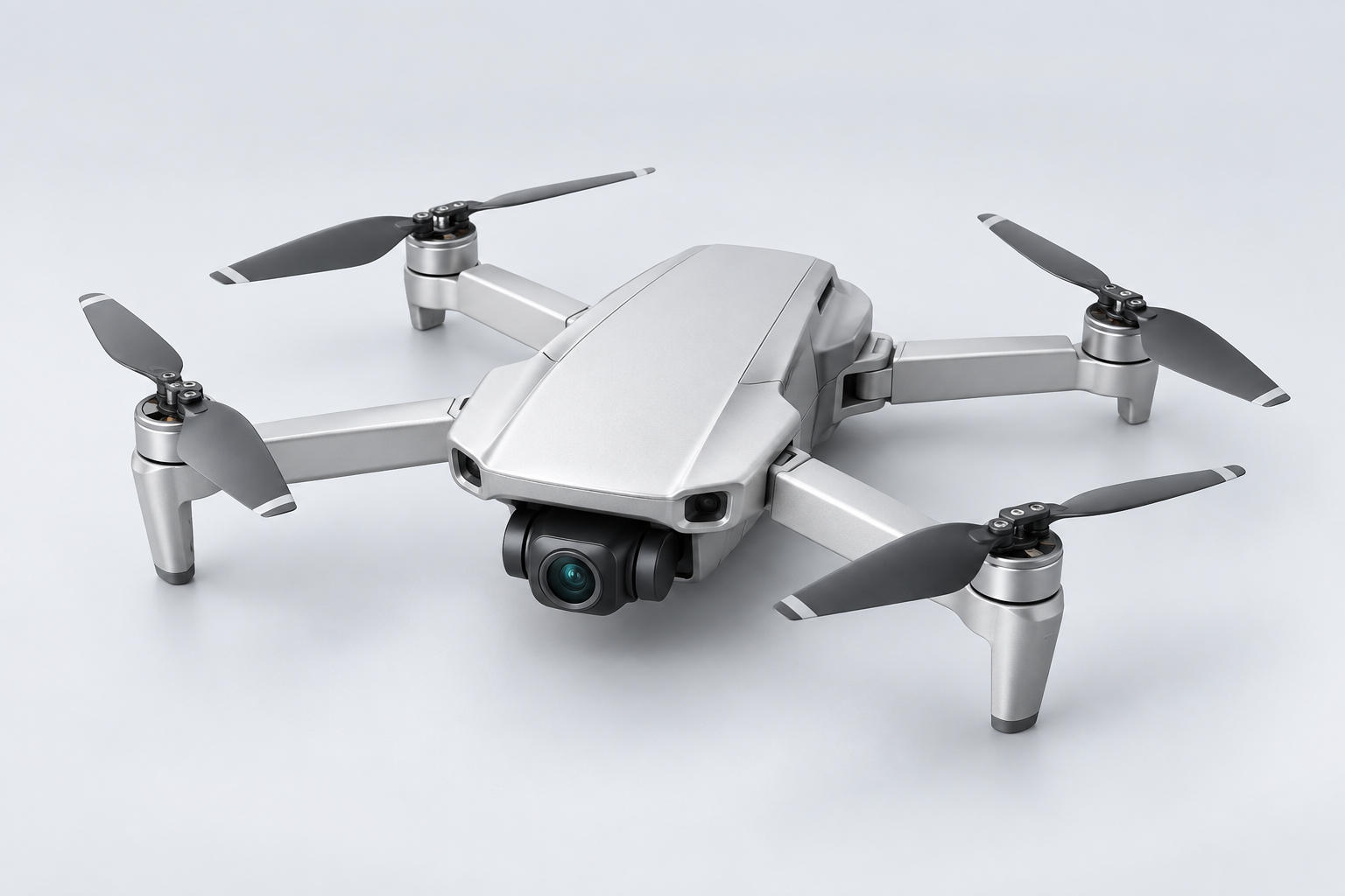 Silver AERO Lite travel drone